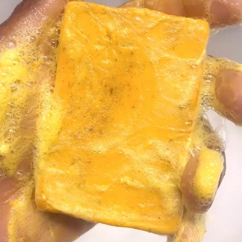 💖 Hot Sales 49% OFF🔥Lemon Turmeric and Kojic Acid Skin Brightening Soap-5