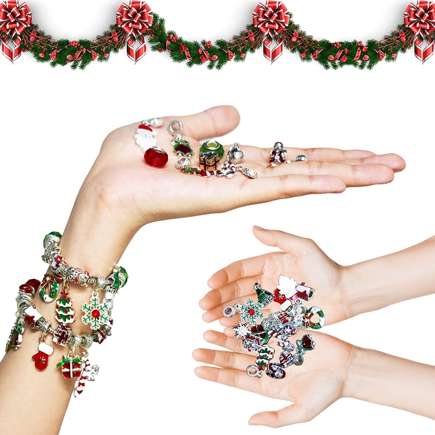 🎉Buy 2 Get 18% Off🎅DIY Christmas Advent Calendar Bracelets Set-6