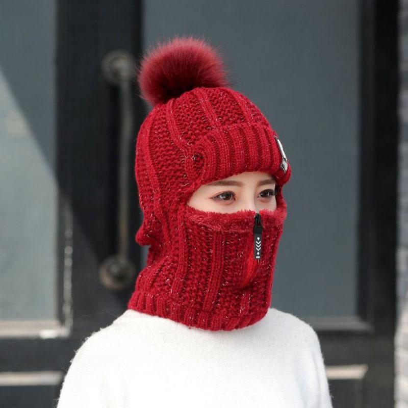 Winter Siamese Windproof Hat-5