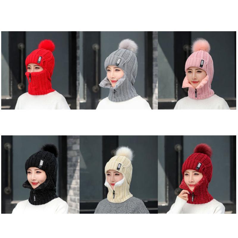 Winter Siamese Windproof Hat-12